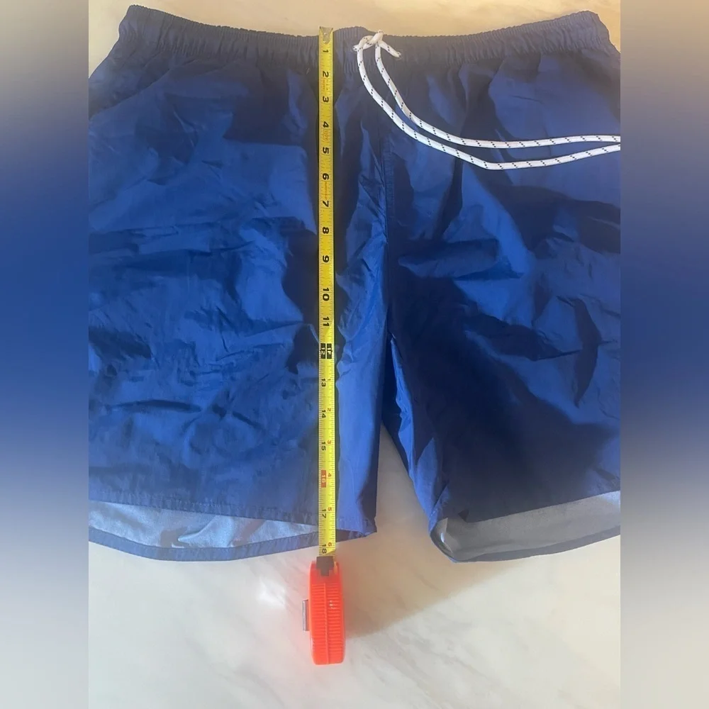 St. John Bay Men's Size XL Royal Blue Drawstring & Pockets Swim Shorts NWT
